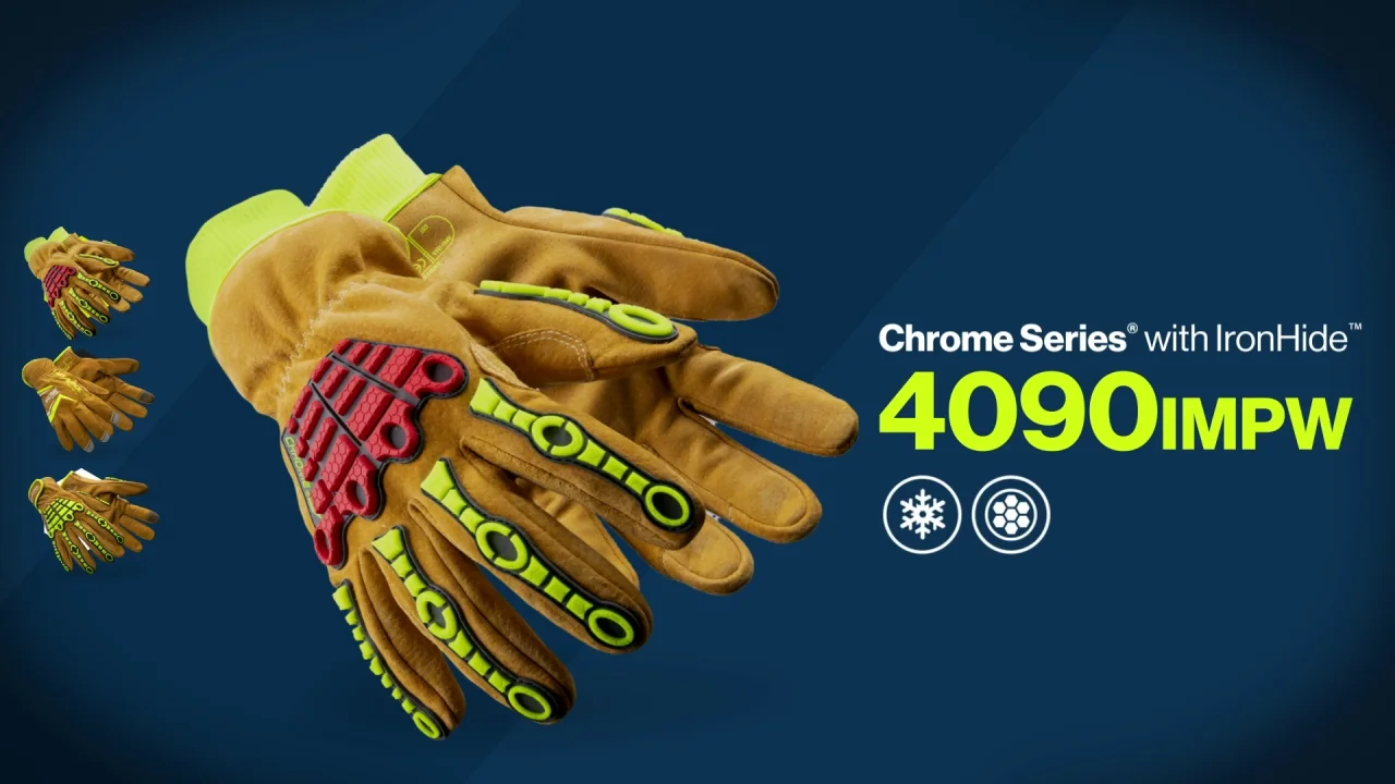 Chrome Series 4090IMPW - Winter Impact Gloves - HexArmor