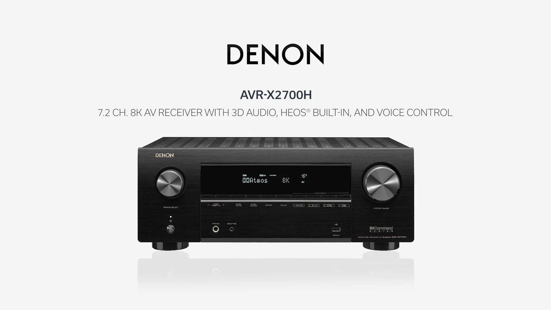 お得得価新品 AVアンプ DENON AVR-X2700H デノン