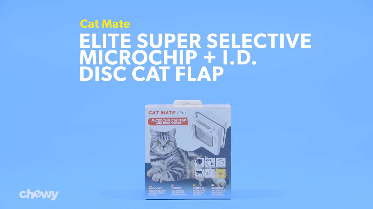 Pet Mate Cat mate Elite Disc Collar Tag pack of 2 305 306 360 selective Flaps 