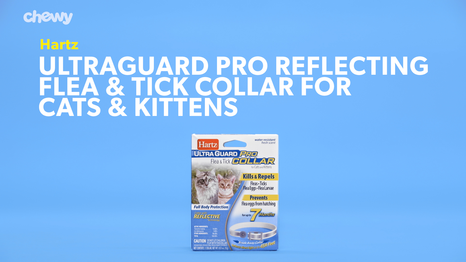 Hartz flea and hotsell tick collar for cats