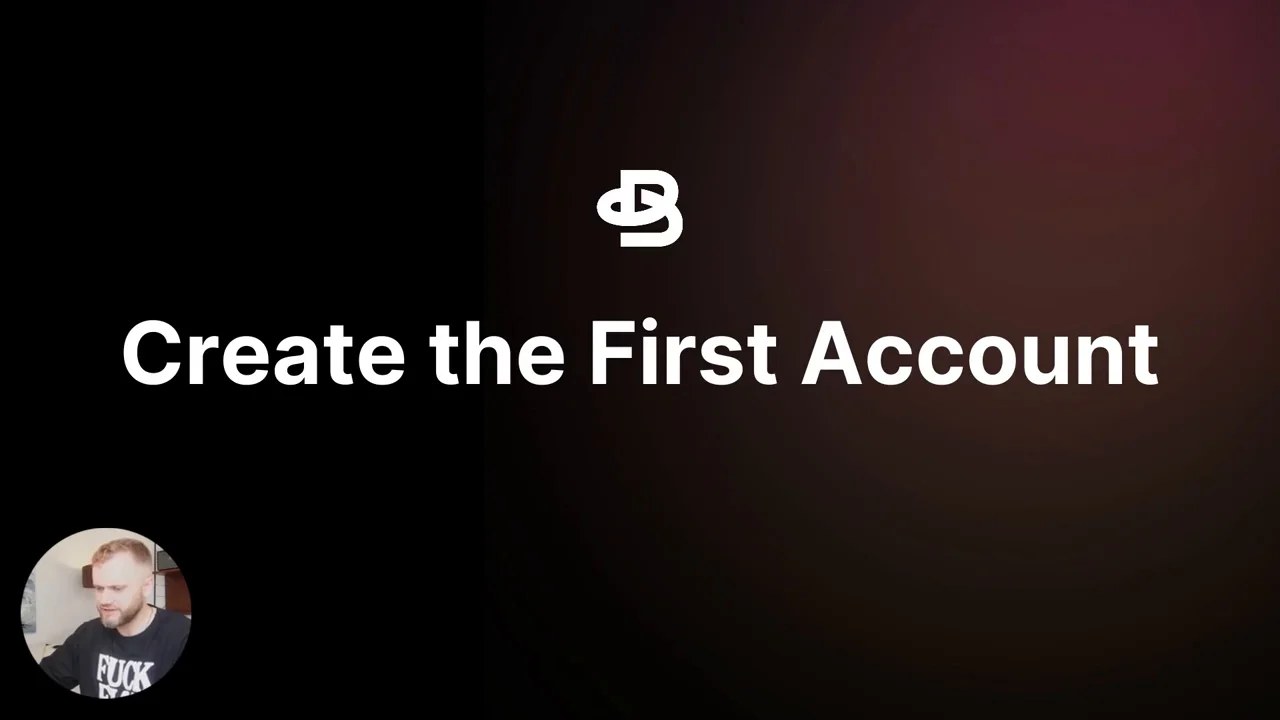 Create the First Account | Bron Help Center