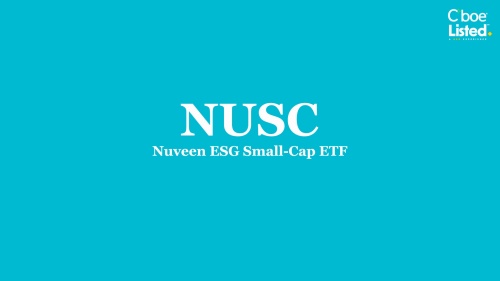 Behind the Ticker Nuveen ESG Small-Cap ETF (NUSC)