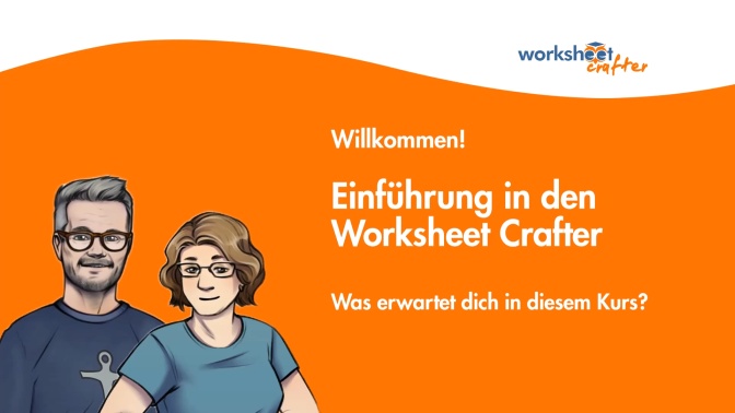 01 - Start des Worksheet Crafter Kurs