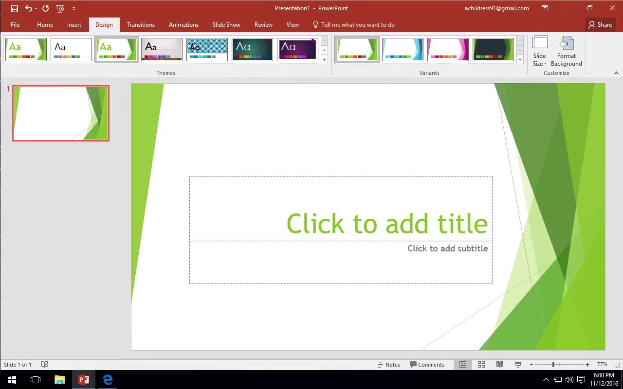 how to install powerpoint themes