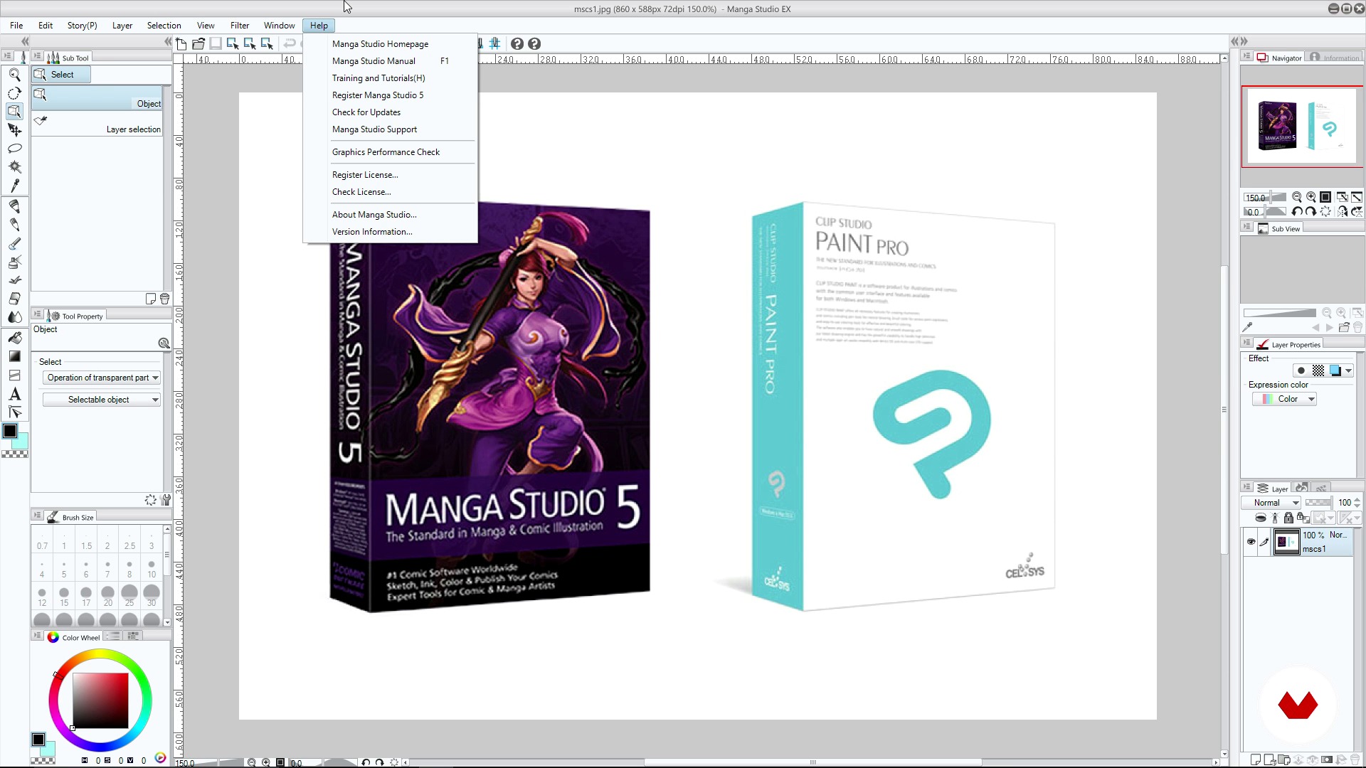 manga studio 5 vs clip studio paint