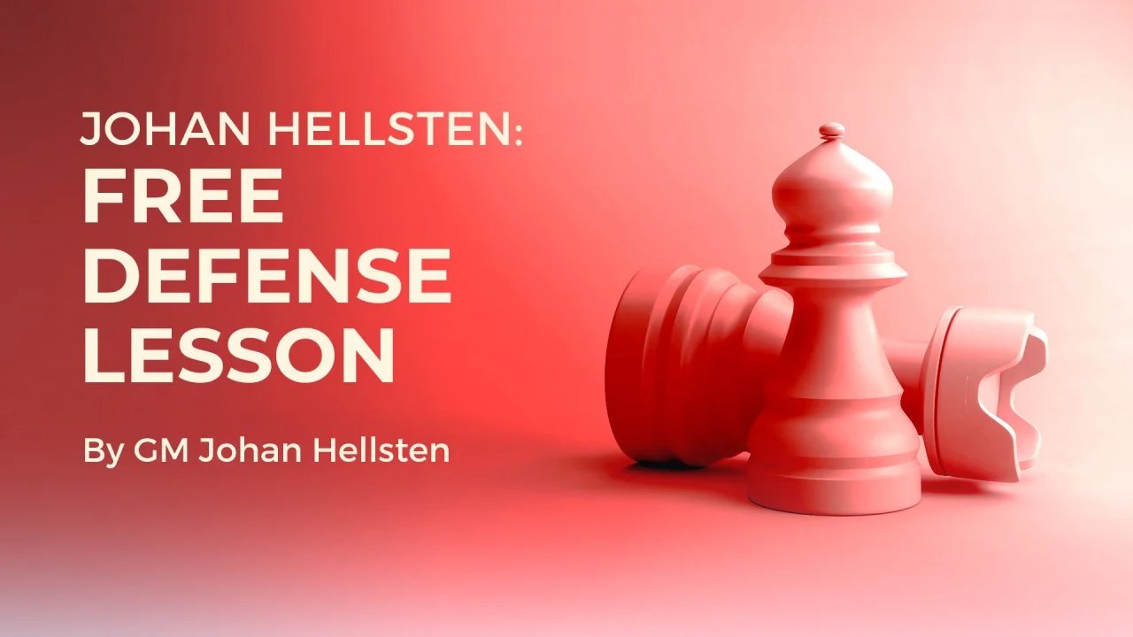 Chessable - It's free stuff Friday! GM Johan Hellsten