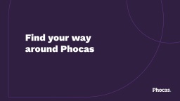 Phocas Analytics QuickStart