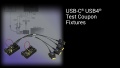 USB-C® USB4® Test Coupon Fixtures