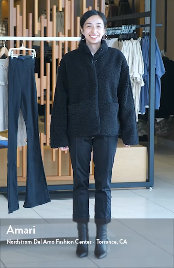 Caslon® Faux Shearling Jacket | Nordstrom