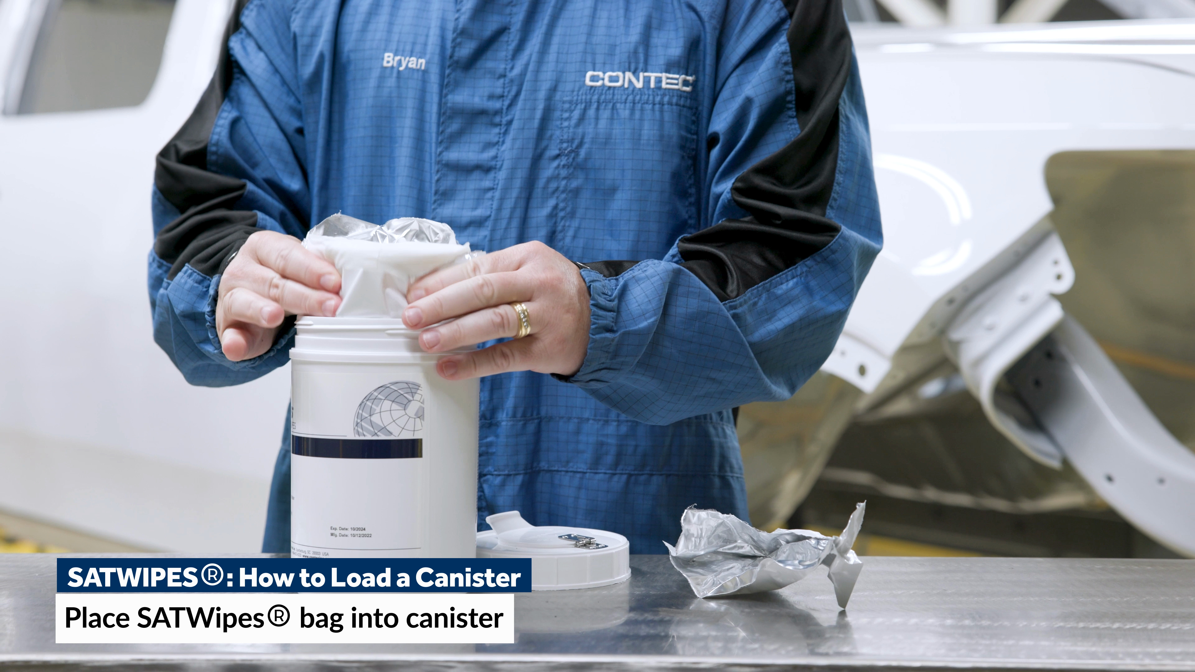 SATWIPES® Wipes with MPK