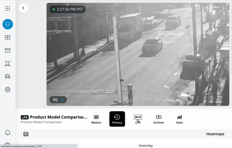 ナンバープレートリーダー | LPRカメラ | Verkada