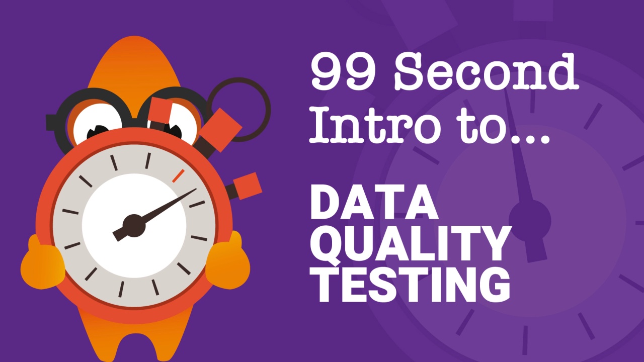99-Second Introduction: What is Data Quality?  image