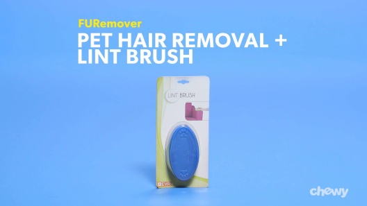 FUREMOVER Duo Dual-Sided Grooming & Hair Removal Dog & Cat Brush, Color  Varies 