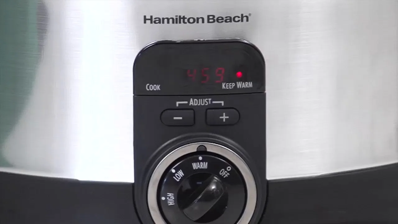 Best Buy: Hamilton Beach Simplicity 6-Quart Slow Cooker Silver 33565