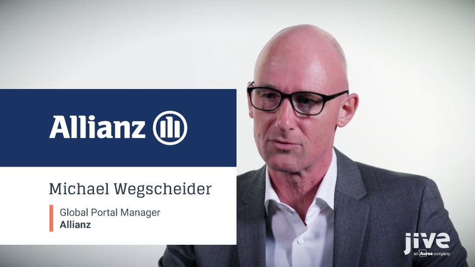 Allianz - Customer Success Story (Michael Wegscheider - Global Portal Manager)