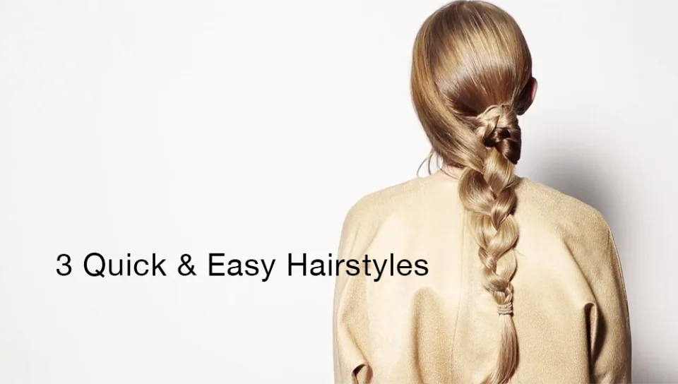 4 Quick & Easy Hairstyles With Hair Extensions
