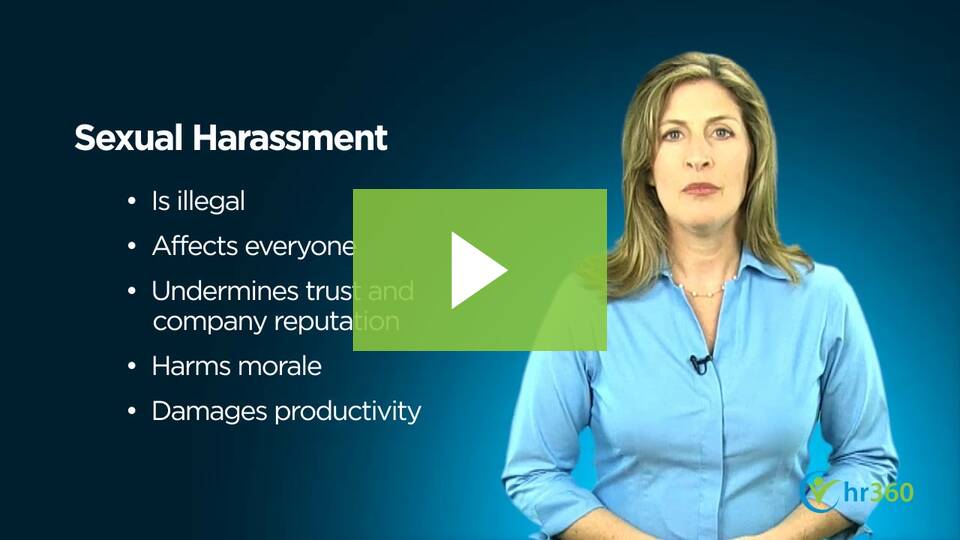 Sexual Harassment in the Workplace