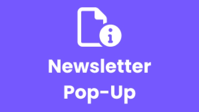 Newsletter Pop-Up