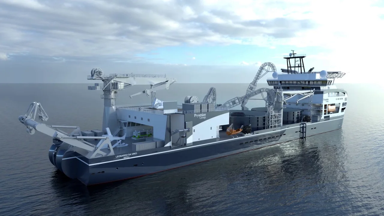 Wärtsilä Retractable Thrusters help the Leonardo Da Vinci maximise
