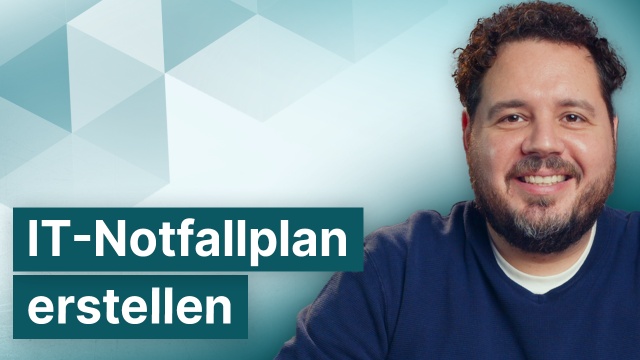 IT-Notfallplan erstellen