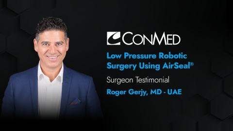 Dr. Gerjy Testimonial - Low Pressure Robotic Surgery Using AirSeal®