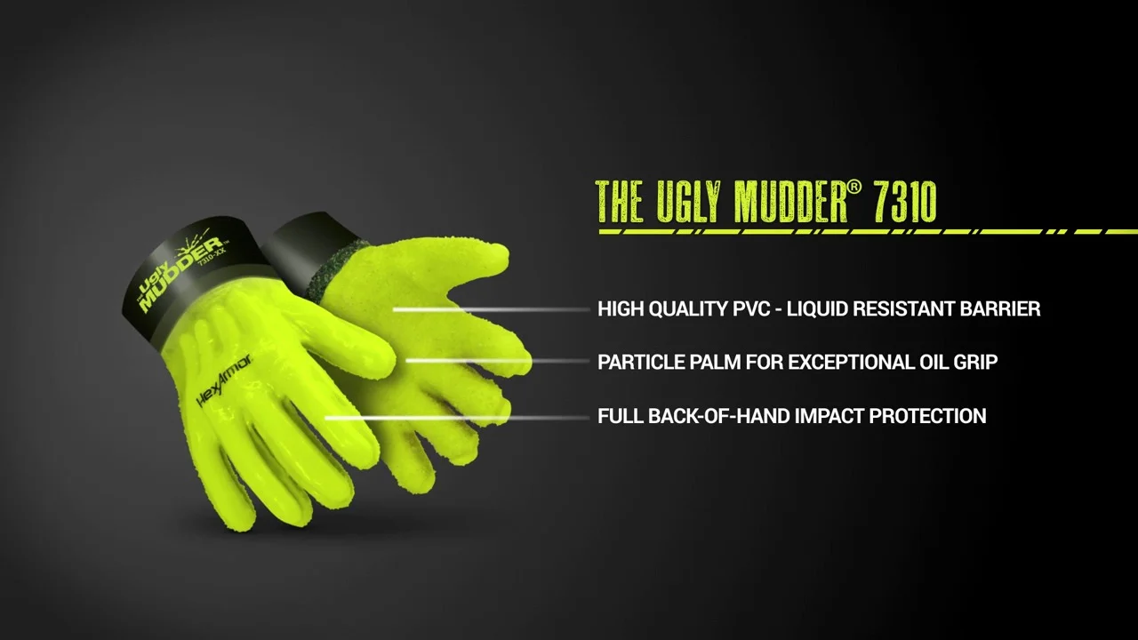Ugly Mudder 7310 - Coarse grip safety glove - HexArmor