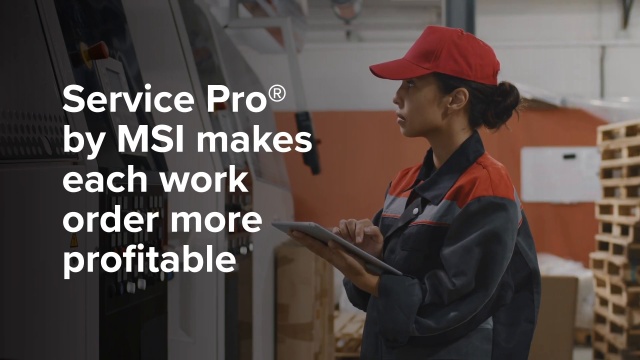 Service Pro® Software by MSI Data - FSM Software