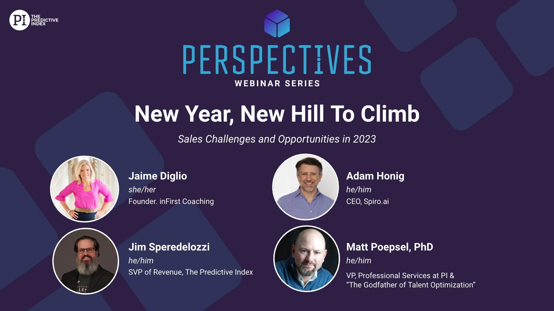 Perspectives: New Year, New Hill To Climb