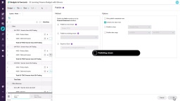 Publish a budget