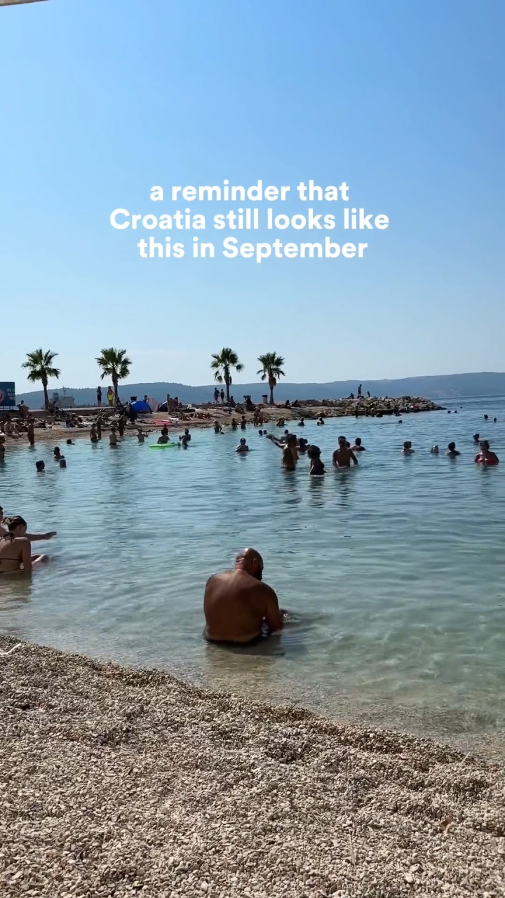 Your sign to visit Croatia in September