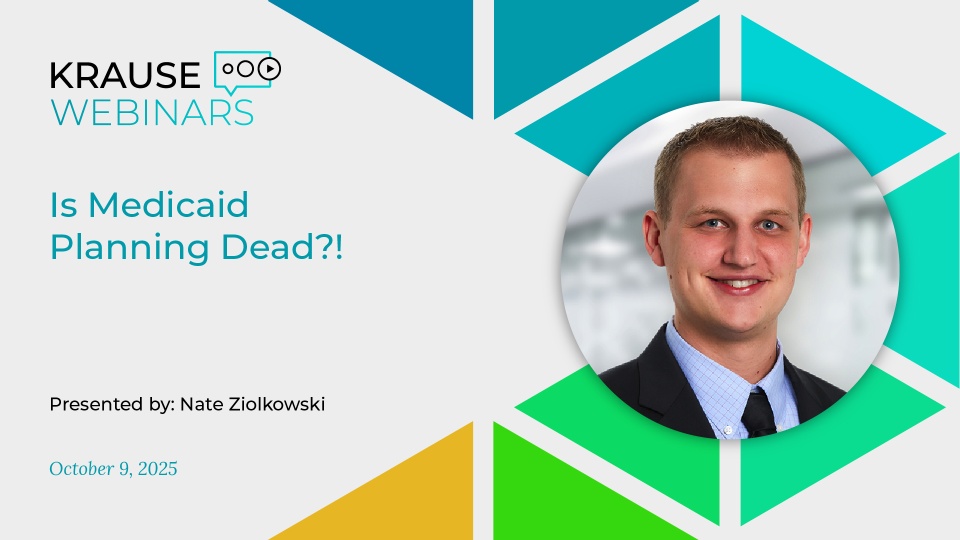 Is Medicaid Planning Dead?!