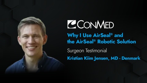 Dr. Jensen Testimonial - Why I Use AirSeal® and the AirSeal® Robotic Solution
