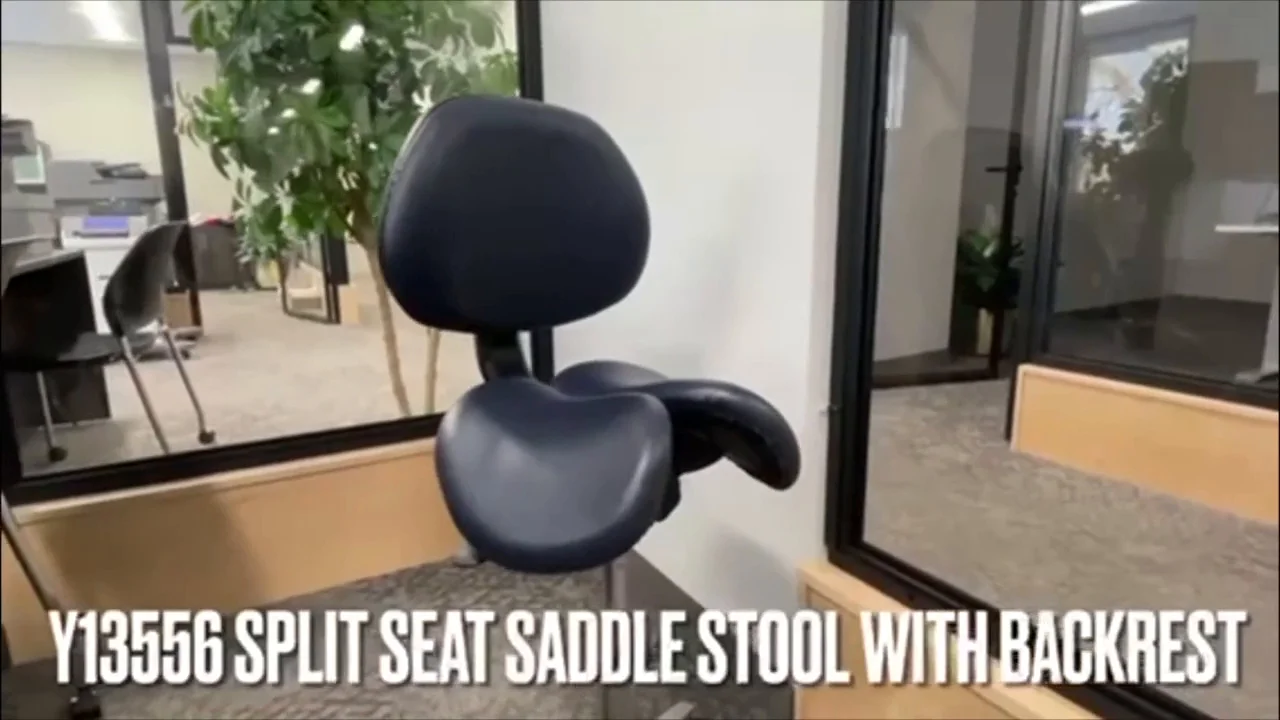 Divided saddle online chair