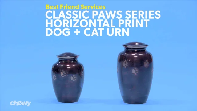 Best Friend Services Ottillie Paws Series Pet Urn 