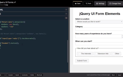 Form Elements With jQuery UI - jQuery UI Button Widget