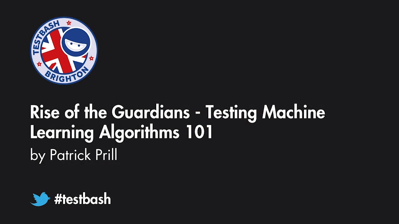 Rise of the Guardians: Testing Machine Learning Algorithms 101 - Patrick Prill image