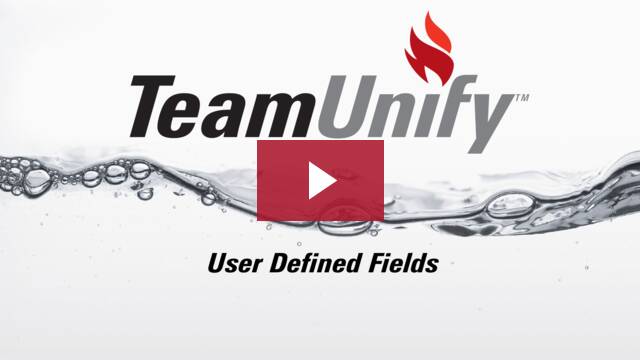 User Defined Fields