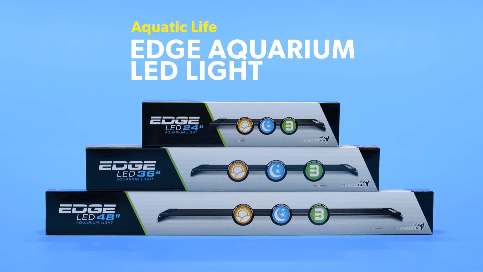 Aquatic life edge top aquarium led light