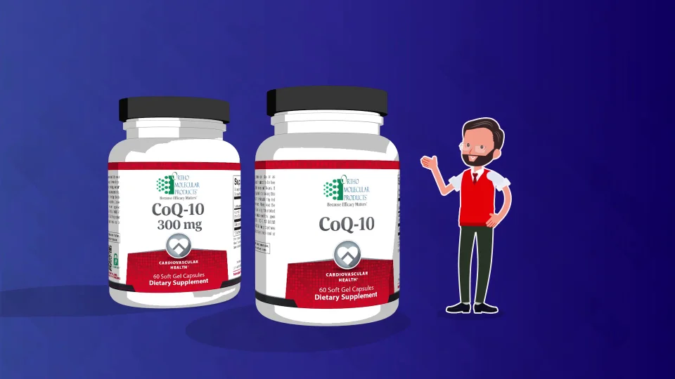 CoQ-10 - 100mg Supplement for Heart & Energy Support | Ortho