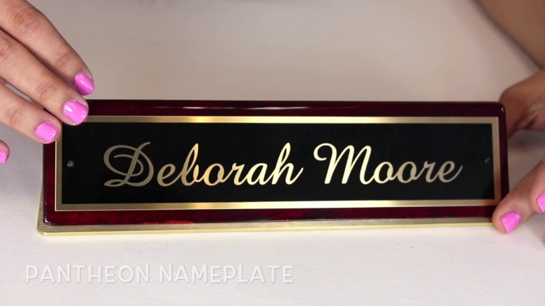 Pantheon Nameplates