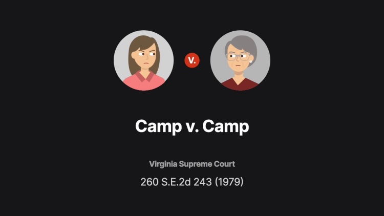 Camp v. Camp