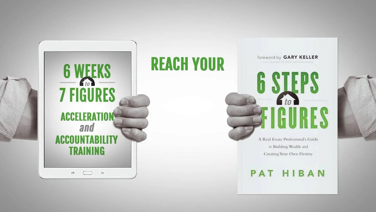 Pat Hiban's 6 Steps to 7 Figures Real Estate Book Course