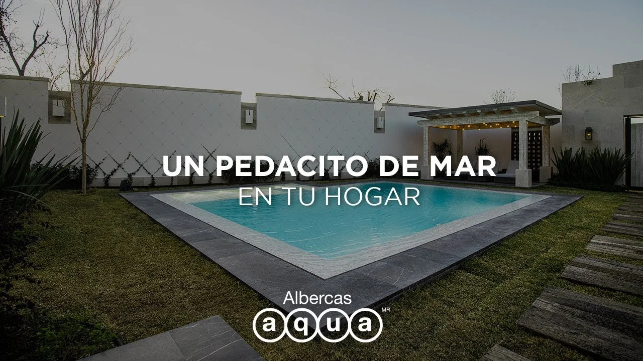 Albercas residenciales: un pedacito de mar para tu hogar - Albercas Aqua