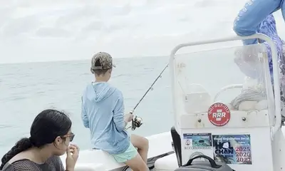 Perfect trip, boat full of kids