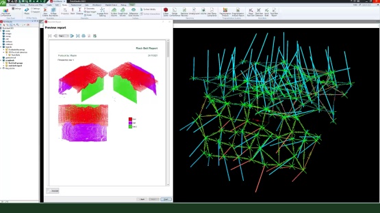 3D-визуализация анкерной крепи и анализ