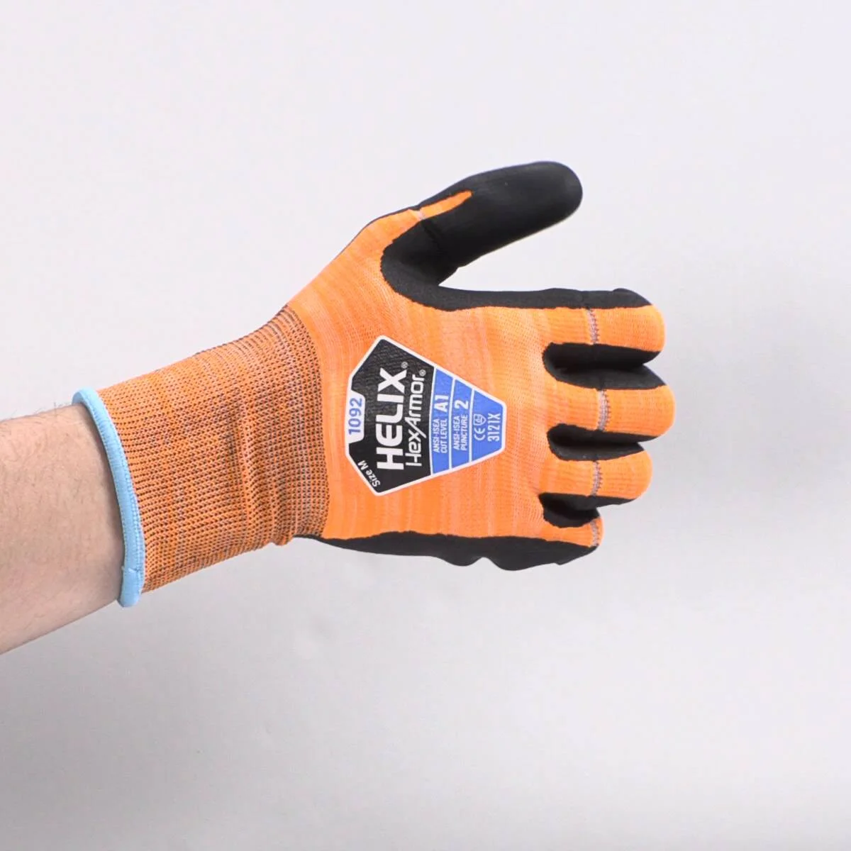 HEXARMOR Helix 1092 Tearaway Knit Safety Gloves - 2XL