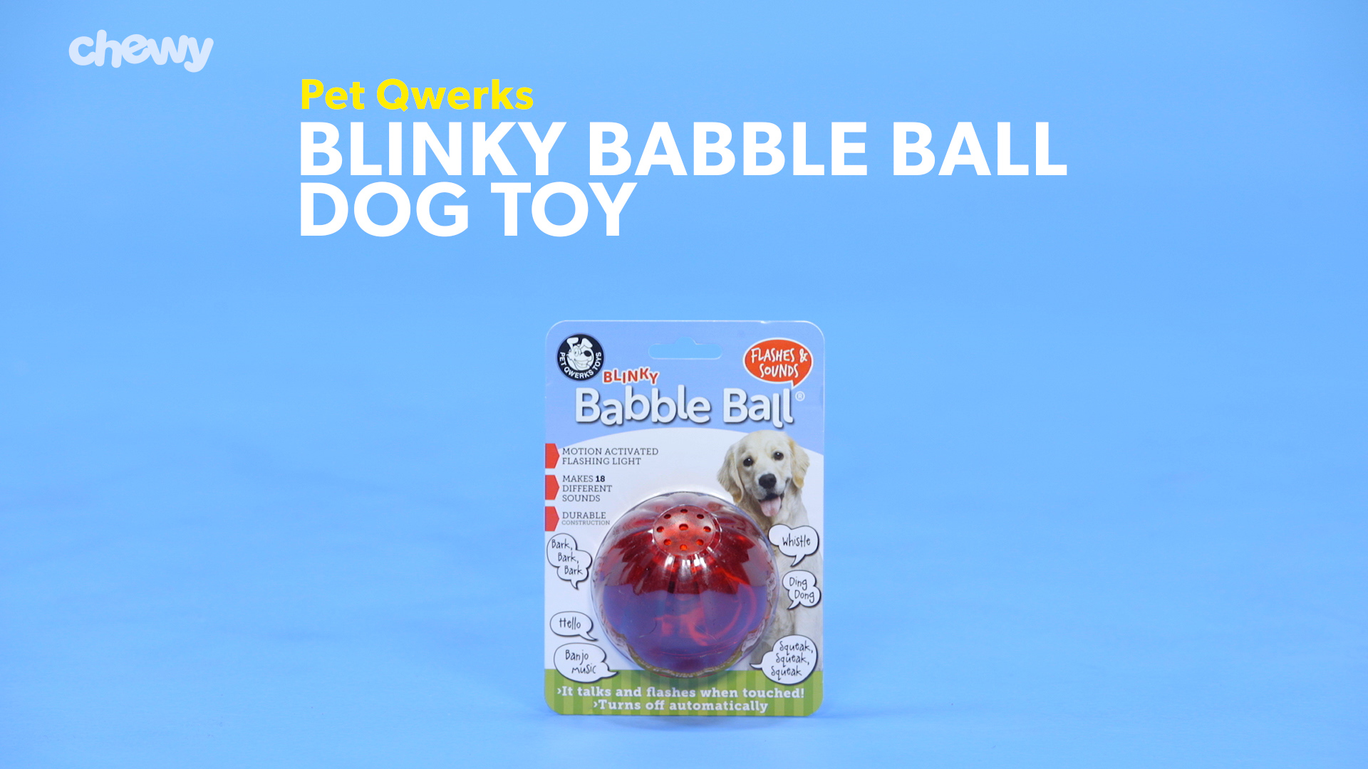 Blinky store babble ball