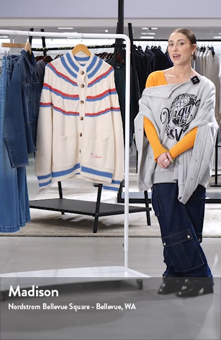 The Mock Neck Cardigan