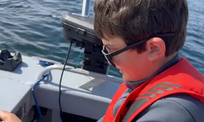 Incredible and funny day with a top captain !!