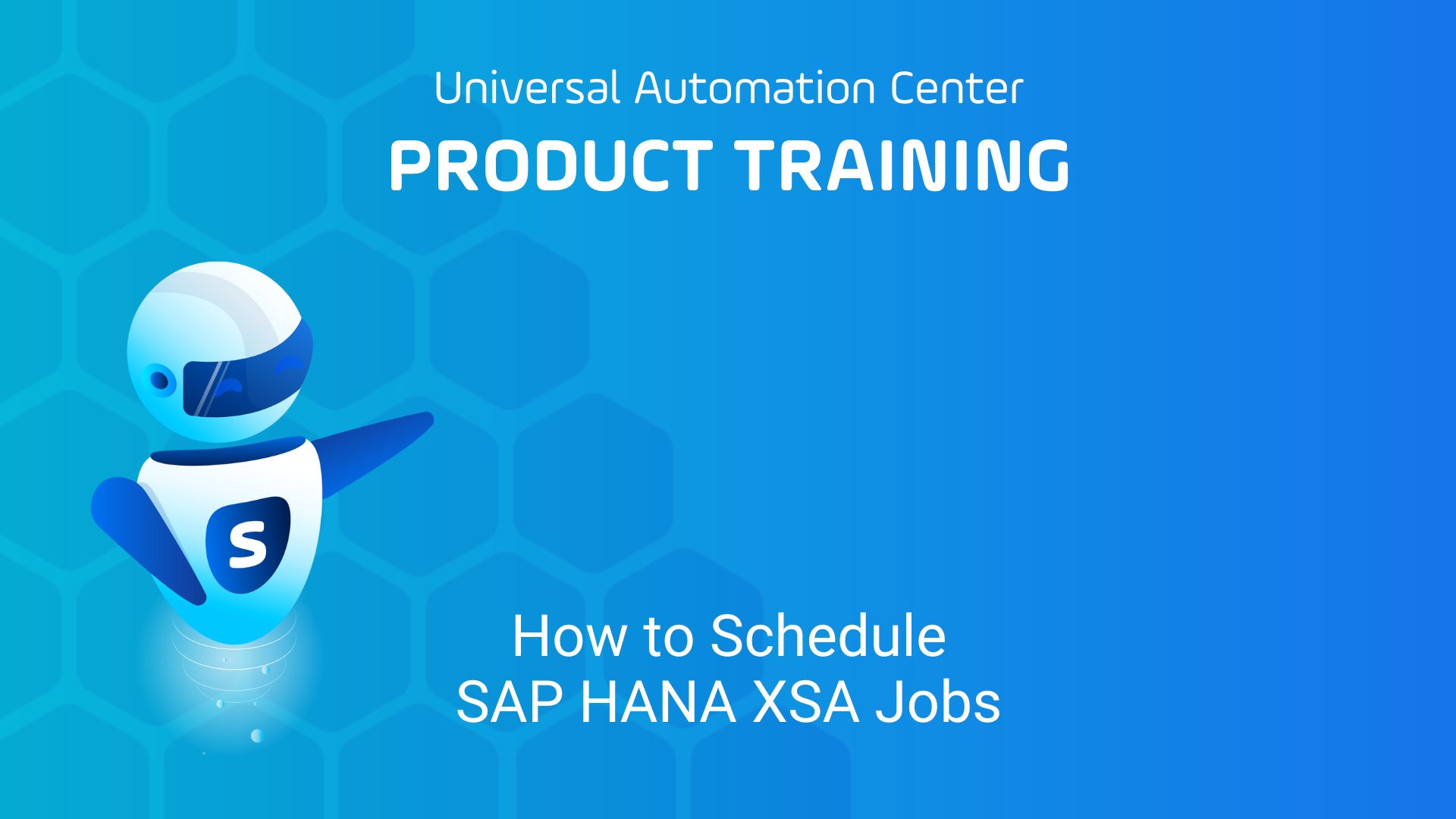 SAP: Hana XSA